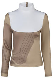 Pikeur Damen Turniershirt Langarm Mocha Cream Selection Größe 44 – Bild 1 von 1