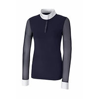 Produktbild von Pikeur Damen Turniershirt Mesh Blau Größe 42