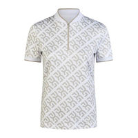 Produktbild von Pikeur Damen Zip Polo Shirt The Core Sommer 2026 in Beige und Weiß Größe 36