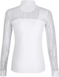 Produktbild von Pikeur FS24 Blouse Turniershirt Damen Reitshirt Polyamid Schwarz Weiß Größe 44