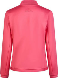 Pikeur FS26 Fleecejacke Athleisure Damen Schwarz Rosa – Bild 1 von 5