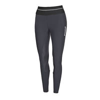 Produktbild von Pikeur GIA ATHL. SO Softshell Damen Reithose mit Fleece und Gripbesatz Winter Grau Schwarz