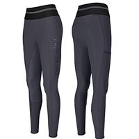 Produktbild von Pikeur Gia Grip Athleisure Trainingsreithose Damen Grau
