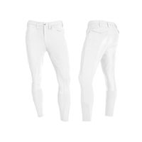 Produktbild von Pikeur Herren Reithose Rossini Grip Ganzbesatz mit Silikon Grip in Weiß Größe 54