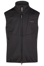 Produktbild von Pikeur Herren Softshell Weste Schwarz wasserabweisend aus Polyester