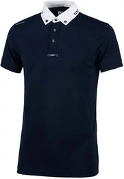Pikeur Herren Turniershirt Abrod Basic Collection Blau Frühjahr/Sommer – Bild 1 von 2