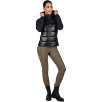 Produktbild von Pikeur HW25 Selection Hybrid Jacke Damen Schwarz Wasserabweisend Nylon