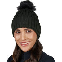 Produktbild von Pikeur HW25 Sports Mütze mit Pompom für Damen aus Wolle in Grau oder Schwarz
