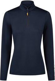 Pikeur HW26 Funktions ZipShirt Reitshirt Damen Marine – Bild 1 von 3