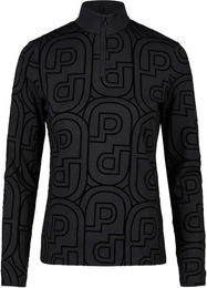 Pikeur HW26 Print Funktions ZipShirt Reitshirt Damen Schwarz Grau – Bild 1 von 4