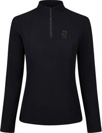 Pikeur HW26 Rip Funktions ZipShirt Reitshirt Damen Braun – Bild 1 von 3