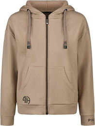 Pikeur HW26 RIP Oversize Sweatjacke Damen Beige – Bild 1 von 2