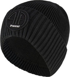 Pikeur HW26 Sportliche Beaniemütze für Damen in Schwarz aus Baumwolle und Polyester – Bild 1 von 3