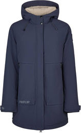 Pikeur HW26 Wasserdichter Parka mit Kapuze für Damen in Blau – Bild 1 von 4