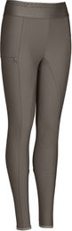Pikeur Ida Grip Athleisure Vollbesatzreithose für Kinder Skinny Fit in Beige und Braun Größe 158 – Bild 1 von 4