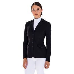 Pikeur Isalie Turniersakko Damen Schwarz Softshell Größe 80 – Bild 1 von 3