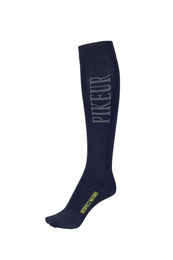 Pikeur Kniestrümpfe Respect Nature aus Nylon in Grau und Blau Größe 35-38 – Bild 1 von 2