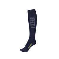 Produktbild von Pikeur Kniestrümpfe Respect Nature aus Nylon in Grau und Blau Größe 35-38
