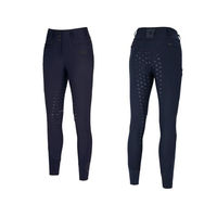 Produktbild von Pikeur Linn SO SD Highwaist Wintersoftshell Reithose Damen Blau Größe 38