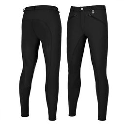 Pikeur Liostro FFL Vollgrip Reithose für Herren in Schwarz Größe 48 – Bild 1 von 1