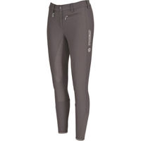 Produktbild von Pikeur Lucinda GR Vollgrip Reithose Damen aus Baumwolle Grau Braun Größe 44