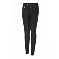 Produktbild von Pikeur Lucinda Grip Full Grip Reithose für Mädchen in Schwarz