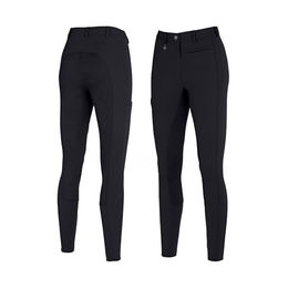 Pikeur Lugana Grip Damenreithose aus Mikrofaser in Schwarz – Bild 1 von 2