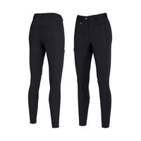 Produktbild von Pikeur Lugana Grip Damenreithose aus Mikrofaser in Schwarz