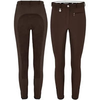 Produktbild von Pikeur Lugana Reithose Damen mit Full Grip in Braun Größe 42