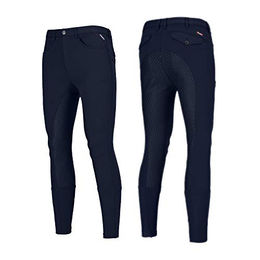 Pikeur Navaro GR Vollgrip Reithose Herren Winter Blau – Bild 1 von 2