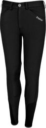 Pikeur New Brooklyn Kniegrip Reithose für Kinder in Schwarz Größe 146 – Bild 1 von 1