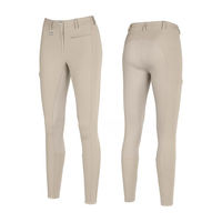 Produktbild von Pikeur New Lugana Reithose Damen Beige mit Vollgrip aus Baumwolle