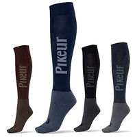 Produktbild von Pikeur Reiter Socken Unisex Blau aus Stoff für den Sommer
