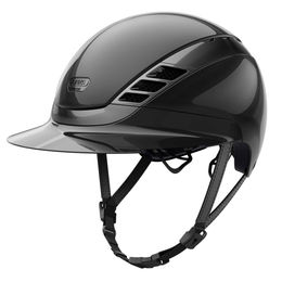Produktbild von Pikeur Reithelm AirLuxe Chrome LV Lady Vizor für Damen in Silber