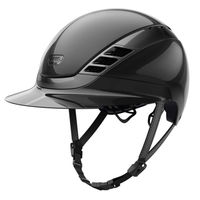 Produktbild von Pikeur Reithelm AirLuxe Chrome LV Lady Vizor für Damen in Silber