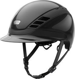 Pikeur Reithelm AirLuxe PURE Unisex Schwarz Kunststoff 53-56cm – Bild 1 von 5