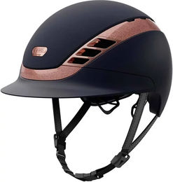 Produktbild von Pikeur Reithelm Airluxe Supreme Unisex Schwarz Blau Rosa Grösse M