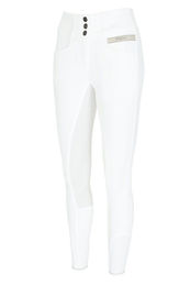 Produktbild von Pikeur Reithose Candela Grip Ganzbesatz für Damen in Weiß