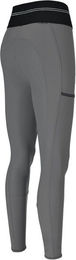 Pikeur Reithose Gia Grip Athleisure für Damen in Grau mit Lurex-Effekt – Bild 1 von 2