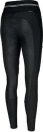 Pikeur Reithose Gia Grip Athleisure für Damen in Schwarz mit Lurex-Effekt – Bild 1 von 3