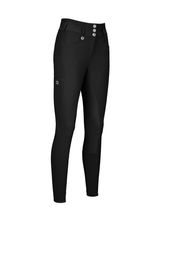 Produktbild von Pikeur Reithose New Candela FFL für Damen in Schwarz mit Kunstleder