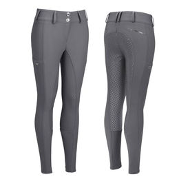 Pikeur Reithose Xenia Full Grip für Kinder in Grau Größe 152 – Bild 1 von 4