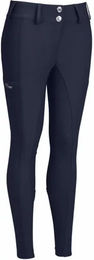 Pikeur Reithose Xenia Full Grip für Mädchen in Blau – Bild 1 von 1