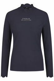 Produktbild von Pikeur Reitshirt Damen Rip-Shirt Langarm Blau