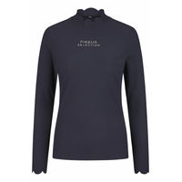 Produktbild von Pikeur Reitshirt Damen Rip-Shirt Langarm Blau