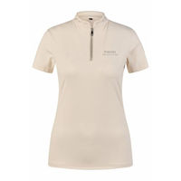 Produktbild von Pikeur Reitshirt Damen Selection Frühjahr 2025 Zip-Funktionsshirt in Rosa oder Beige Größe 42