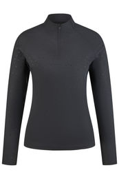 Produktbild von Pikeur Reitshirt PI Selection Zip 261 Damen Schwarz