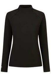 Produktbild von Pikeur Reitshirt Rollkragenshirt Damen Schwarz Silber