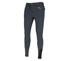 Produktbild von Pikeur Rodrigo Grip II Herren Reithose mit Kniebesatz aus Baumwolle Schwarz
