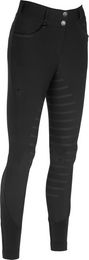 Pikeur Romy II SD 5005 Reithose Damen Highwaist Vollbesatz Schwarz wasserabweisend – Bild 1 von 2